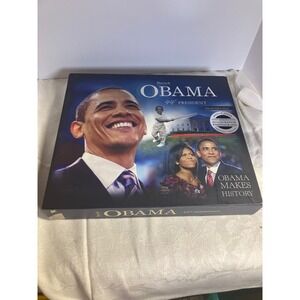 Barack Obama 44th President Collector's Vault Book Memorabilia Collectibles